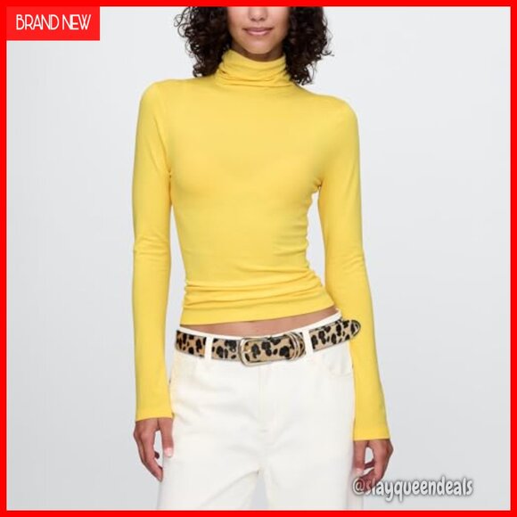 Faux Leather Belt with Gold Buckle, Sizes S-XL for Waist 26-43 Inches main image 6
